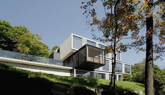 casa en la montaña | saucier + perrotte architects arquitectura